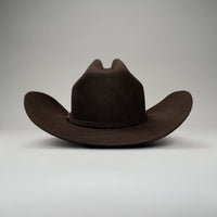 Men’s Rodeo Cartie 50X Texas Style Texana Cowboy Fur Felt Hat - Brown
