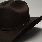 Men’s Rodeo Cartie 50X Texas Style Texana Cowboy Fur Felt Hat - Brown