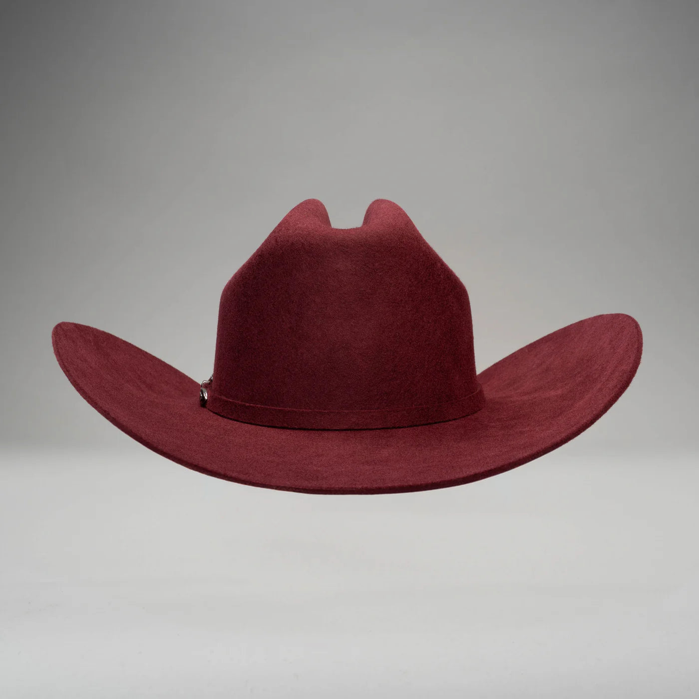 Men’s Rodeo Cartie 50X Texas Style Texana Cowboy Fur Felt Hat - Wine