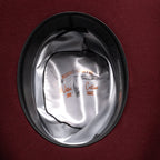 Men’s Rodeo Cartie 50X Sinaloa Style Texana Cowboy Fur Felt Hat - Wine