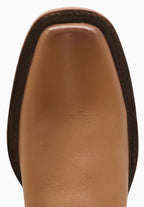 Women´s Silverton Shania All Leather Square Toe Short Boots-Honey