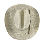 Men’s Tombstone 30X Johnson Style Bicolor Western Cowboy Shantung Straw Hat