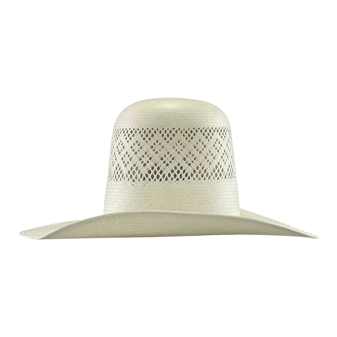 Tombstone 30X Open Crown 7059 Style Western Cowboy Shantung Straw Hat