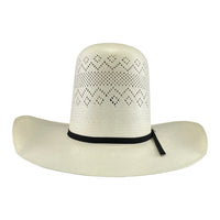 Tombstone 30X Open Crown 7558 Style Western Cowboy Shantung Straw Hat