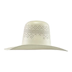 Tombstone 30X Open Crown 7558 Style Western Cowboy Shantung Straw Hat