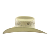 Men’s Tombstone 30X Mustang 3056 Style Vented Western Cowboy Shantung Straw Hat