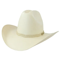 Tombstone 100X Sonora Style Western Cowboy Shantung Straw Hat - Tall Crown