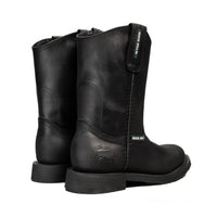 Silver Bull Leather PU SB-800 Rubber Sole Work Boots – Black