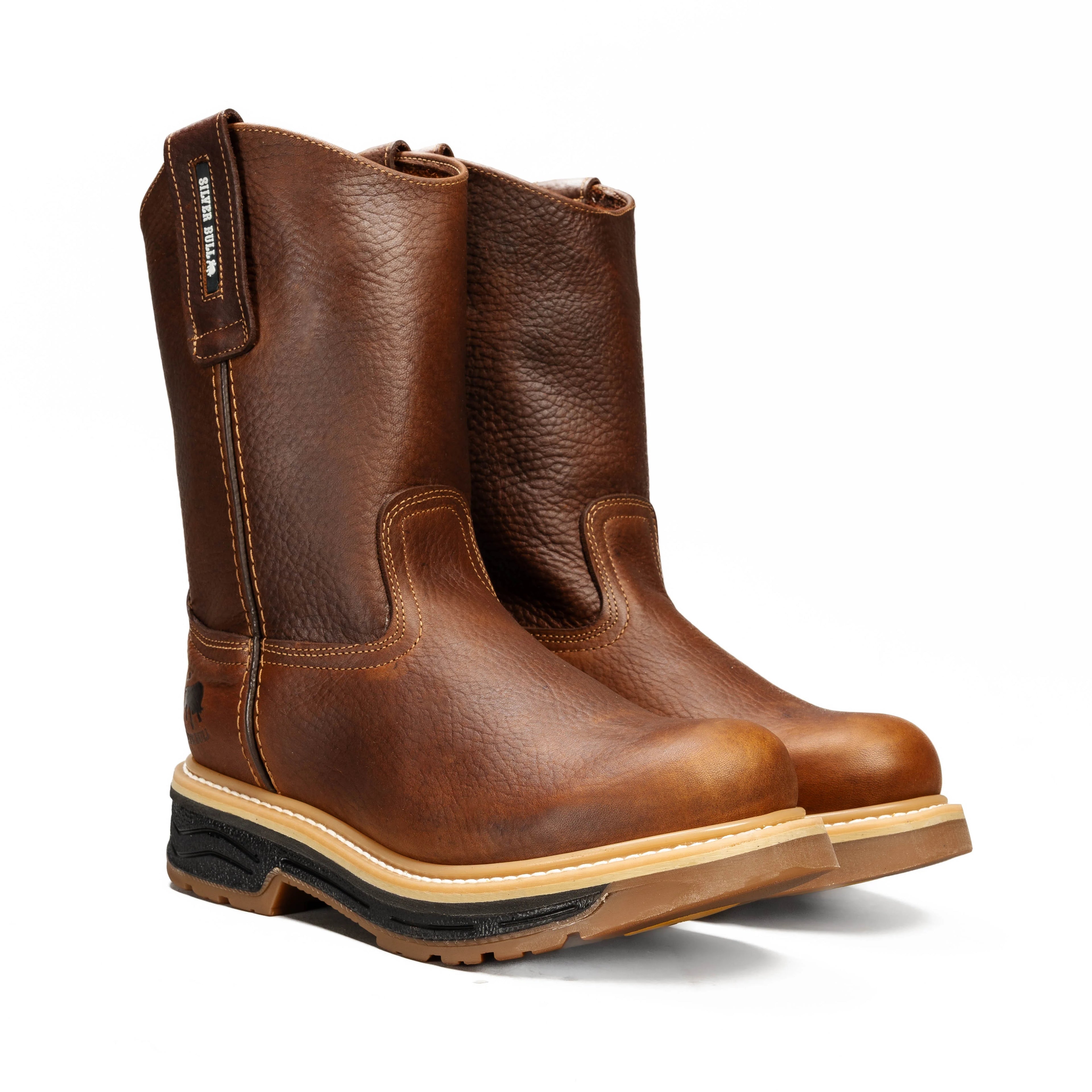 Silver Bull Men's SB–2060 Dual Density Work Boots - Soft Toe