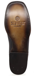 Women´s Silverton Ellie All Leather Wide Square Toe Short Boots-Brown