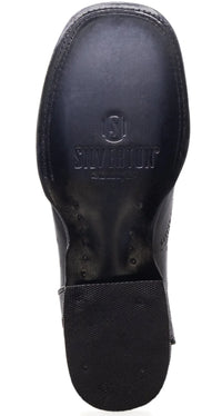 Women´s Silverton Celina All Leather Wide Square Toe Boots-Black