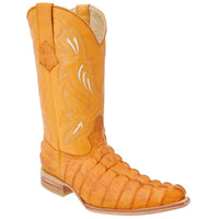 White Diamonds Men's Crocodile Print 3X Toe Cowboy Boots – Butter