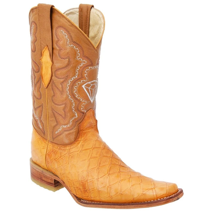 White Diamonds Men's Anteater Print Square Toe Cowboy Boots – Butter
