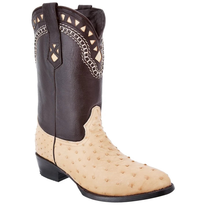 White Diamonds Men's Genuine Ostrich Original 900 Cowboy Boots – Orix