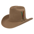 Tombstone 20X Patron Style Western Cowboy Fur Felt Hat - Nutria
