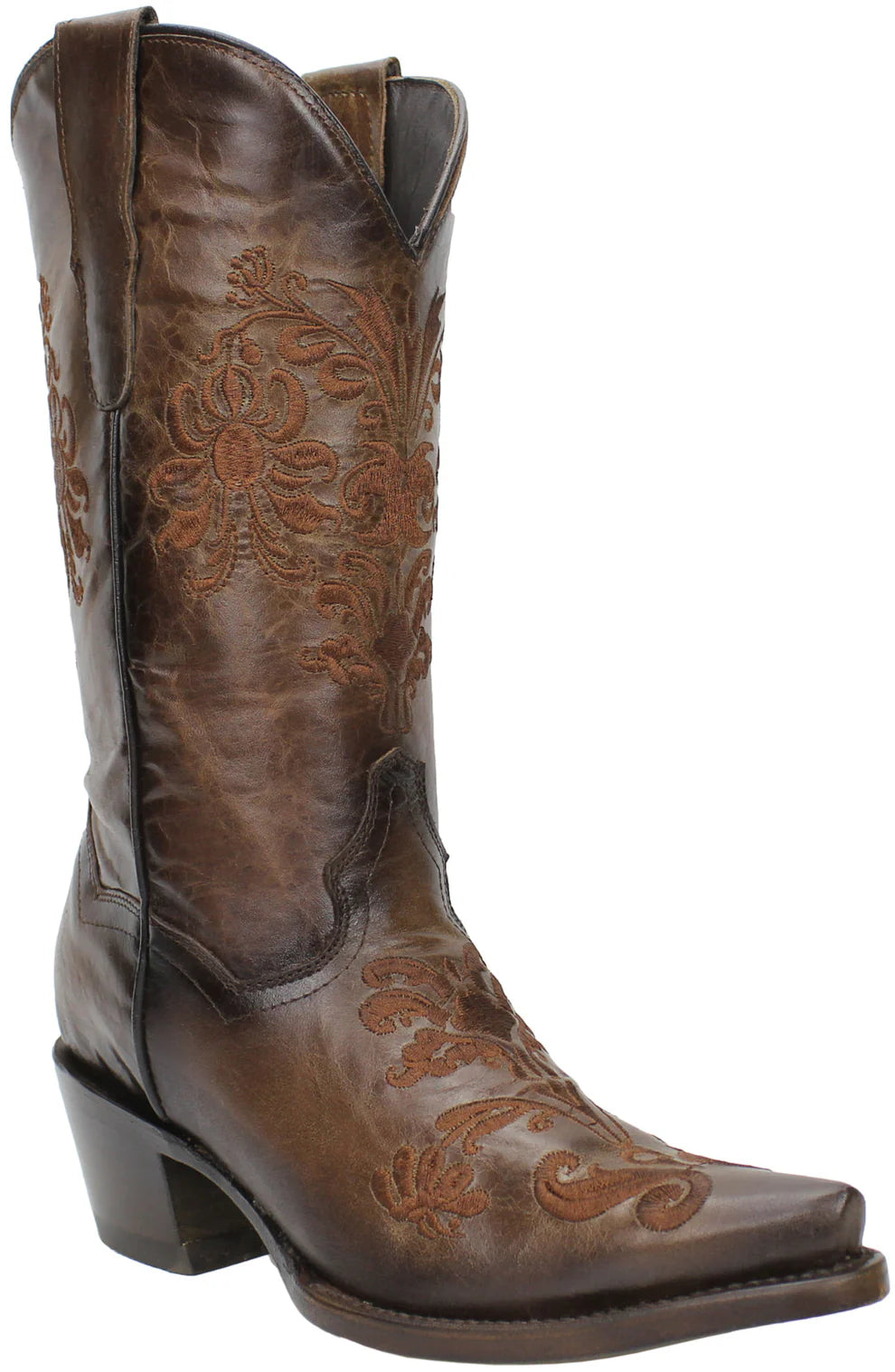 Women´s Silverton Barbara All Leather Snip Toe Boots-Tobacco