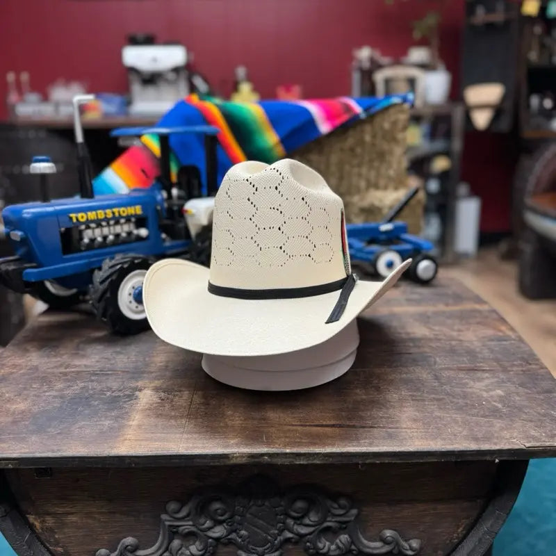 Tombstone 30X El Viejon Honeycomb Style Western Cowboy Shantung Straw Hat