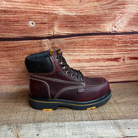 Men's Best Work Boots Laces Genuine Leather Oil Water Resistant Est. 425