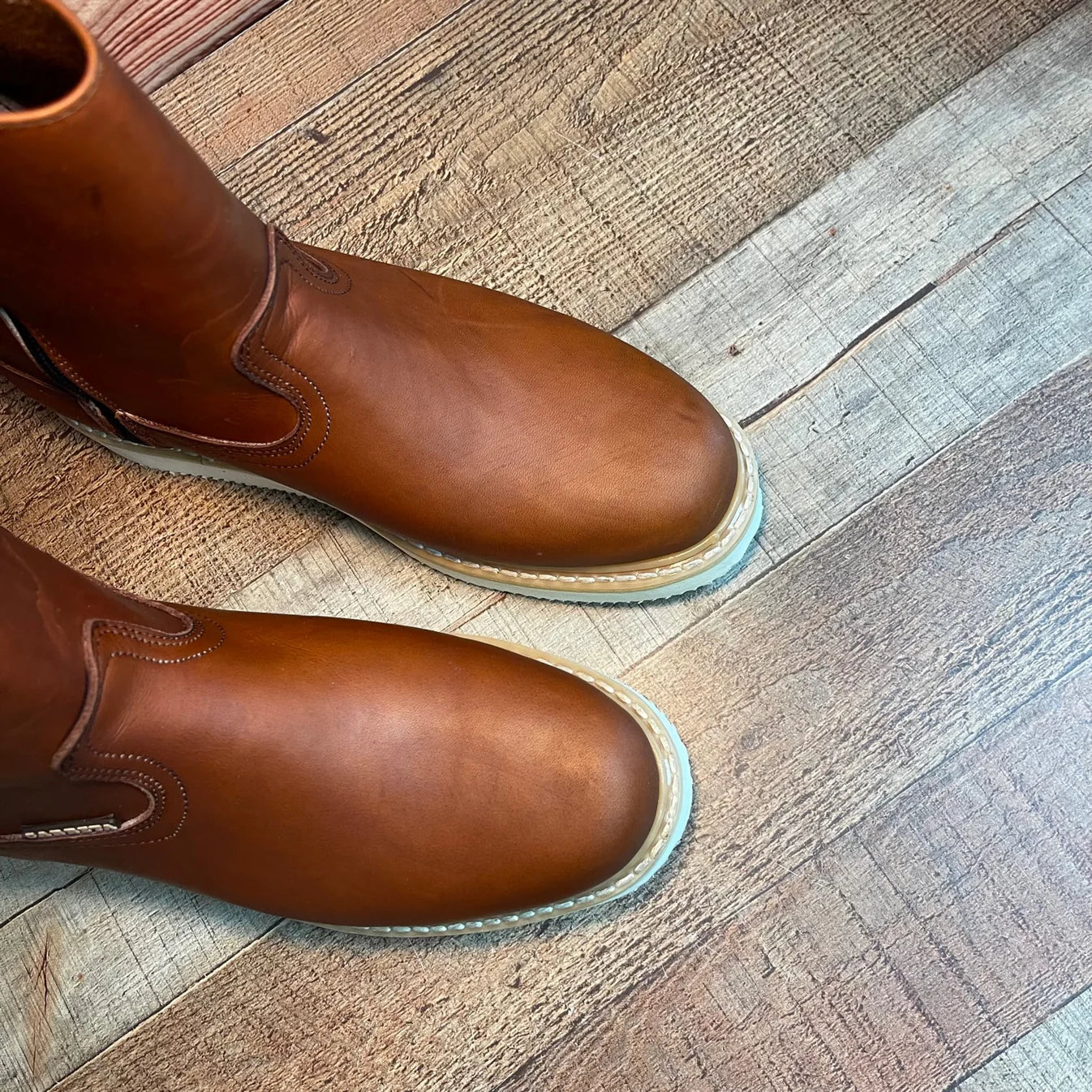 Men's Leather Zipper Work Boot Est. 2010
