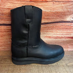 Men's Work Boots Ruper Genuine Leather Oil Water Resistant Est. 315 Black
