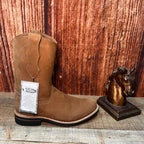 Men's Ruper Style Genuine Leather Round Soft Toe Work Boots Est. 303 Hazel