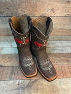 Women's Western Cowgirl Boots Genuine Leather Est. 706 Brown