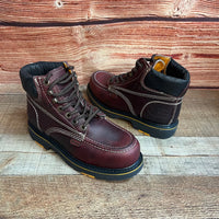Men's Best Work Boots Laces Genuine Leather Oil Water Resistant Est. 425