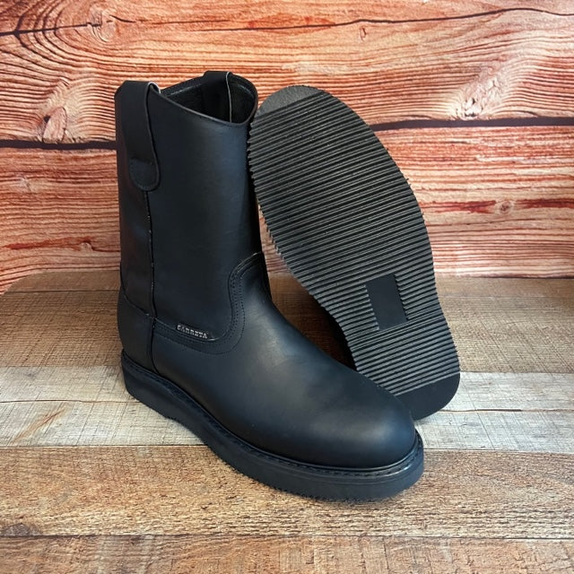 Men's Work Boots Ruper Genuine Leather Oil Water Resistant Est. 315 Black