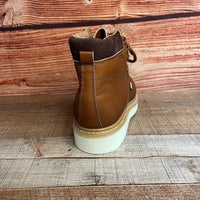 Men's Work Lace Up Leather Boots With and Without Steel Toe Est. 202