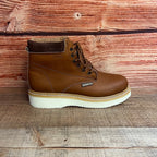Men's Work Lace Up Leather Boots With and Without Steel Toe Est. 202