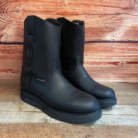Men's Work Boots Ruper Genuine Leather Oil Water Resistant Est. 315 Black