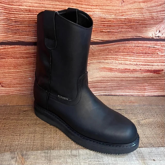 Men's Work Boots Ruper Genuine Leather Oil Water Resistant Est. 315 Black
