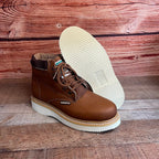Men's Work Lace Up Leather Boots With and Without Steel Toe Est. 202