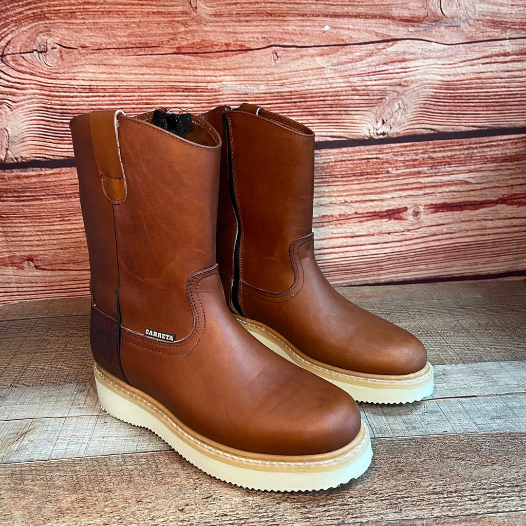 Men's Leather Zipper Work Boot Est. 2010