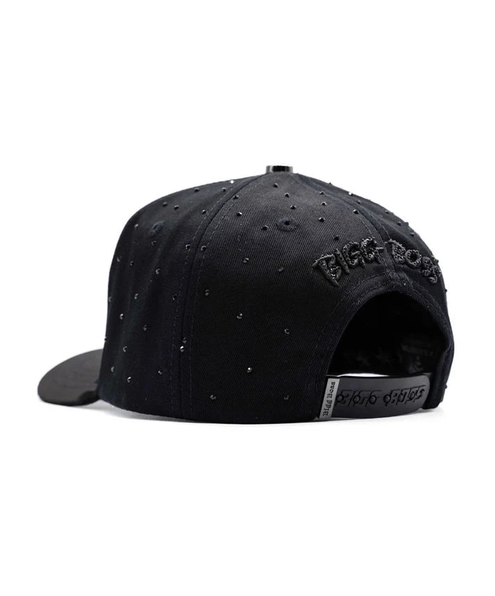 Big Boss Aniversario 1 silver Embroidered Western Ball Cap - Black - OriginalWestern.com