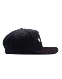 Big Boss Aniversario 1 silver Embroidered Western Ball Cap - Black - OriginalWestern.com