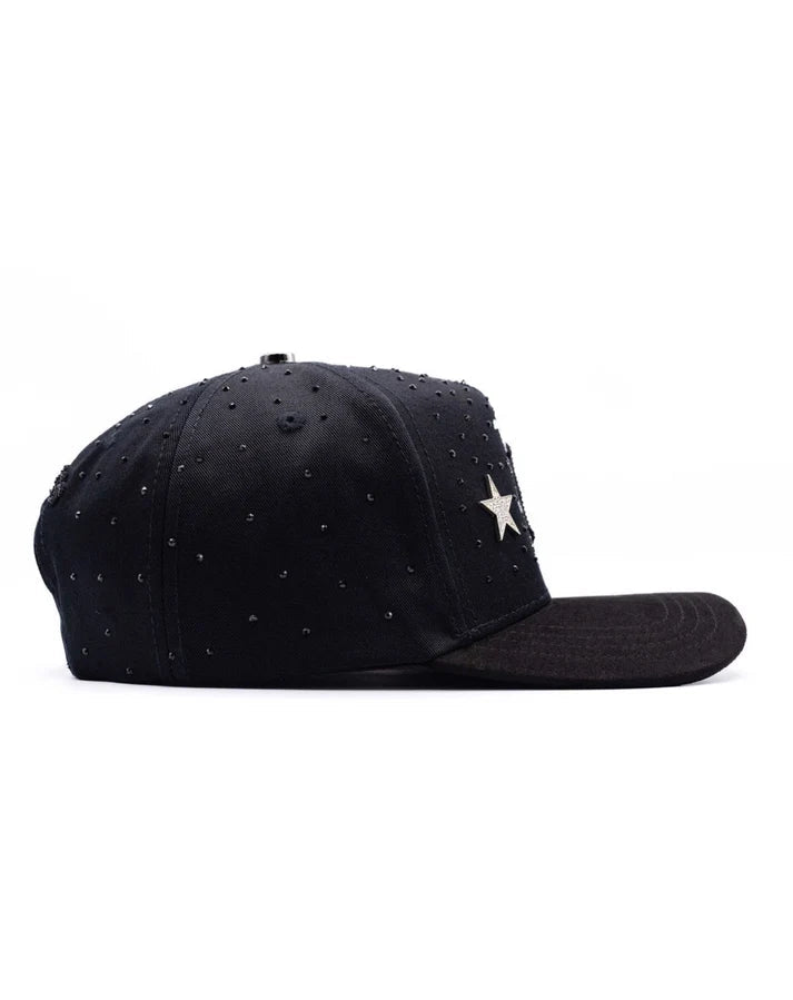 Big Boss Aniversario 1 silver Embroidered Western Ball Cap - Black - OriginalWestern.com
