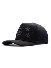 Big Boss Aniversario 1 total Embroidered Western Ball Cap - Black - OriginalWestern.com