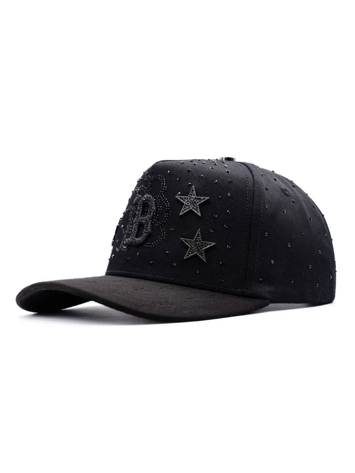Big Boss Aniversario 1 total Embroidered Western Ball Cap - Black - OriginalWestern.com