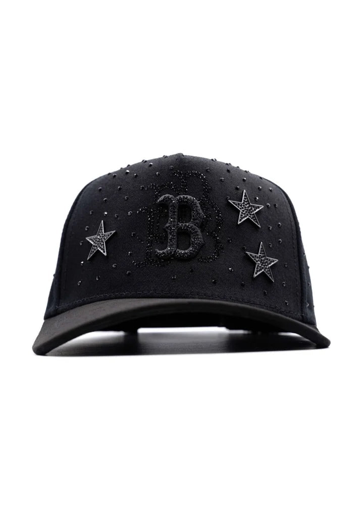 Big Boss Aniversario 1 total Embroidered Western Ball Cap - Black - OriginalWestern.com