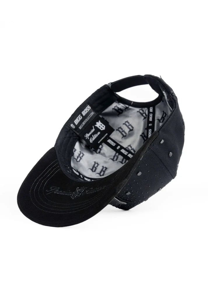 Big Boss Aniversario Black 2 Embroidered Western Ball Cap - Black - OriginalWestern.com