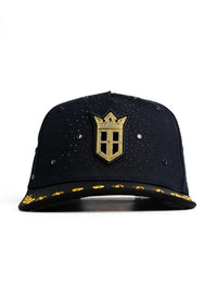 Big Boss Aniversario Gold 2 Embroidered Western Ball Cap - Black - OriginalWestern.com