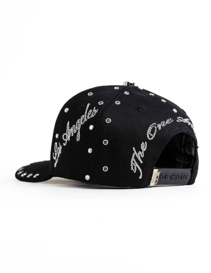 Big Boss Aniversario Silver 2 Embroidered Western Ball Cap - Black - OriginalWestern.com