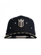 Big Boss Aniversario Silver 2 Embroidered Western Ball Cap - Black - OriginalWestern.com