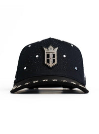 Big Boss Aniversario Silver 2 Embroidered Western Ball Cap - Black - OriginalWestern.com