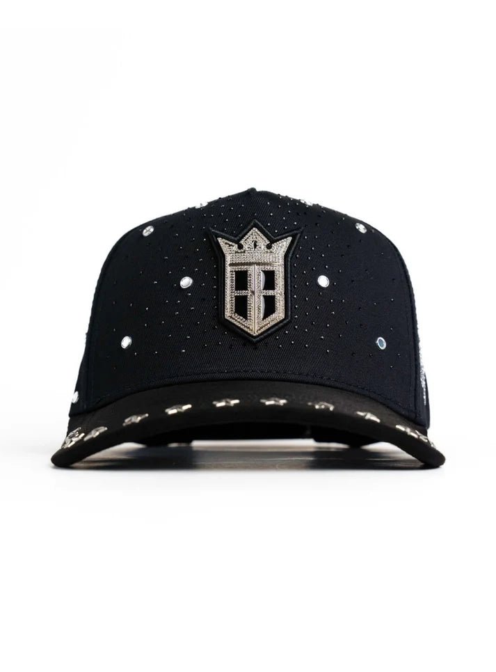 Big Boss Aniversario Silver 2 Embroidered Western Ball Cap - Black - OriginalWestern.com