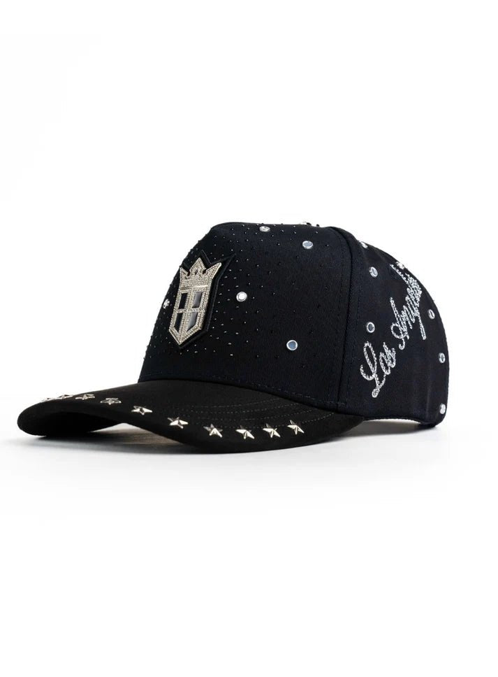 Big Boss Aniversario Silver 2 Embroidered Western Ball Cap - Black - OriginalWestern.com