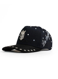 Big Boss Aniversario Silver 2 Embroidered Western Ball Cap - Black - OriginalWestern.com