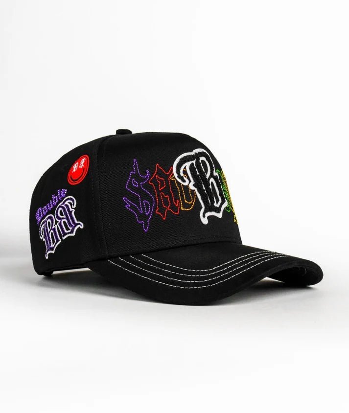 Big Boss B sad boys Embroidered Western Ball Cap - Black - OriginalWestern.com
