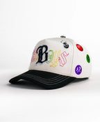 Big Boss B sad boys Embroidered Western Ball Cap - White - OriginalWestern.com
